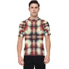 Royal Plaid  Men s Short Sleeve Rash Guard by LW41021