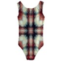 Royal Plaid  Kids  Cut-Out Back One Piece Swimsuit View1