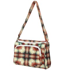 Royal Plaid  Front Pocket Crossbody Bag by LW41021