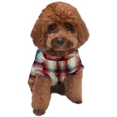 Royal Plaid  Dog T-shirt by LW41021