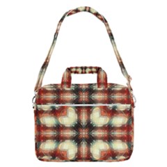 Royal Plaid  Macbook Pro Shoulder Laptop Bag (large) by LW41021