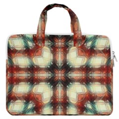 Royal Plaid  Macbook Pro Double Pocket Laptop Bag (large) by LW41021