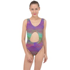 Color Winds Center Cut Out Swimsuit by LW41021