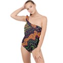 GoghWave Frilly One Shoulder Swimsuit View1