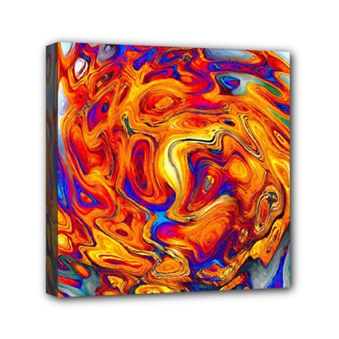 Sun & Water Mini Canvas 6  X 6  (stretched) by LW41021