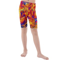 Sun & Water Kids  Mid Length Swim Shorts by LW41021