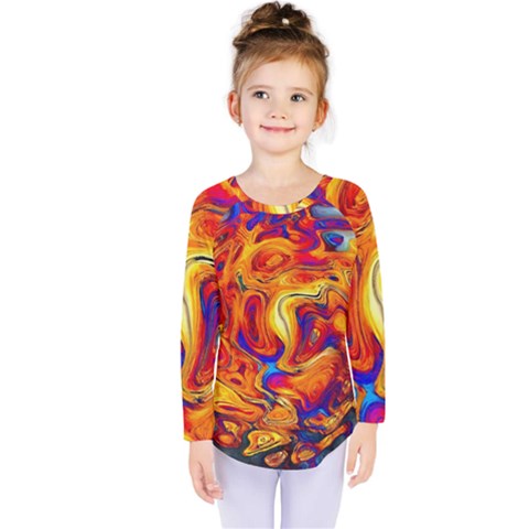 Sun & Water Kids  Long Sleeve Tee by LW41021