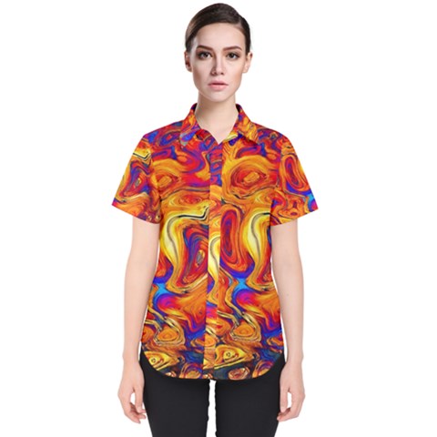 Sun & Water Women s Short Sleeve Shirt by LW41021