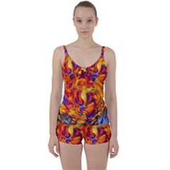 Sun & Water Tie Front Two Piece Tankini by LW41021