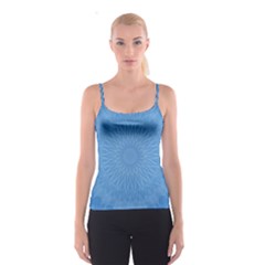 Blue Joy Spaghetti Strap Top by LW41021