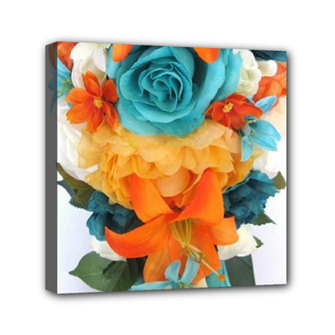 Spring Flowers Mini Canvas 6  X 6  (stretched) by LW41021