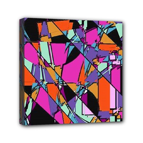 Abstract  Mini Canvas 6  X 6  (stretched) by LW41021