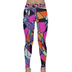 Abstract  Classic Yoga Leggings by LW41021