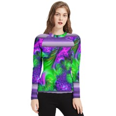 Feathery Winds Women s Long Sleeve Rash Guard by LW41021