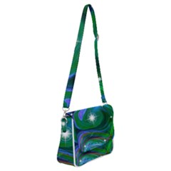 Night Sky Shoulder Bag With Back Zipper by LW41021