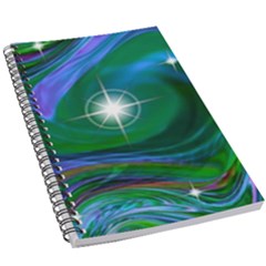 Night Sky 5 5  X 8 5  Notebook by LW41021