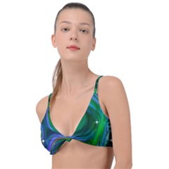 Night Sky Knot Up Bikini Top by LW41021