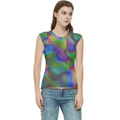 Prisma Colors Women s Raglan Cap Sleeve Tee by LW41021