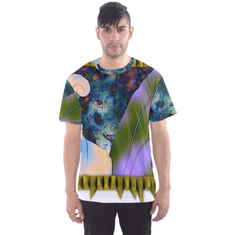 Jungle Lion Men s Sport Mesh Tee by LW41021