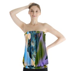 Jungle Lion Strapless Top by LW41021