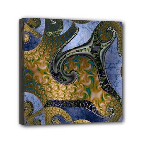 Sea Of Wonder Mini Canvas 6  X 6  (stretched) by LW41021