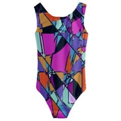 Abstract Kids  Cut-out Back One Piece Swimsuit by LW41021