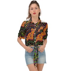 Goghwave Tie Front Shirt  by LW41021