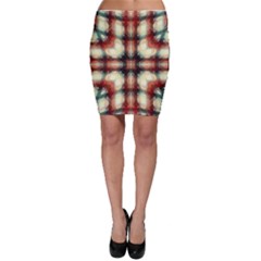 Royal Plaid Bodycon Skirt by LW41021