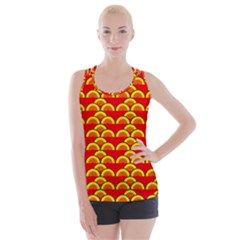 Graphic Arts Criss Cross Back Tank Top  by grafikamaria