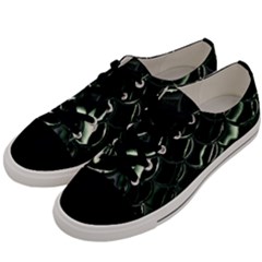 Dragon Scales Men s Low Top Canvas Sneakers by PollyParadise