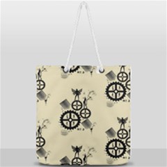 Angels Full Print Rope Handle Tote (large) by PollyParadise