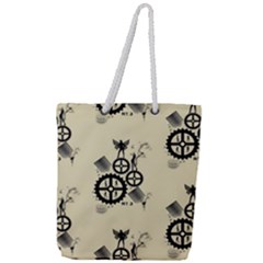 Angels Full Print Rope Handle Tote (large) by PollyParadise