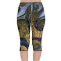 Ancient Seas Velvet Capri Leggings  View2