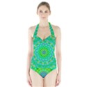 Greenspring Halter Swimsuit View1