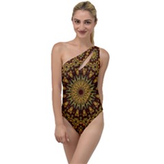 Woodwork To One Side Swimsuit by LW323