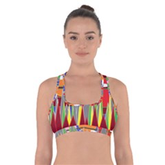 Forrest Sunset Cross Back Sports Bra by LW323