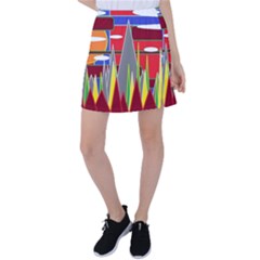 Forrest Sunset Tennis Skirt by LW323