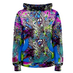 Exotic Flowers In Vase Women s Pullover Hoodie by LW323