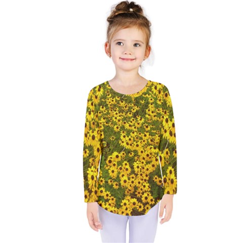 Daisy May Kids  Long Sleeve Tee by LW323