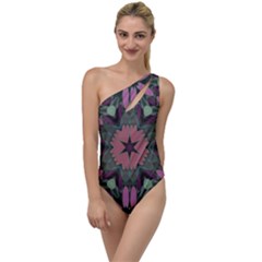 Tropical Island To One Side Swimsuit by LW323