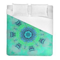 Blue Green  Twist Duvet Cover (full/ Double Size) by LW323