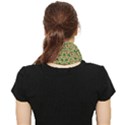 Florals In The Green Season In Perfect  Ornate Calm Harmony Face Covering Bandana (Triangle) View2