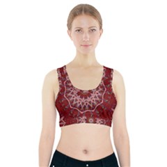 Redyarn Sports Bra With Pocket by LW323