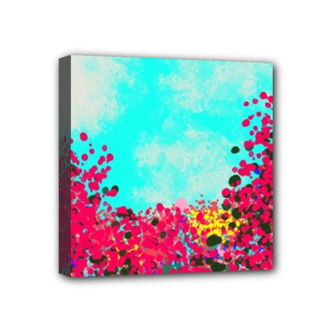 Flowers Mini Canvas 4  X 4  (stretched) by LW323