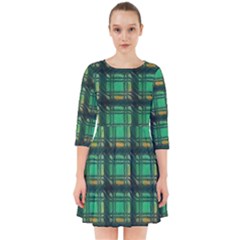 Green Clover Smock Dress by LW323