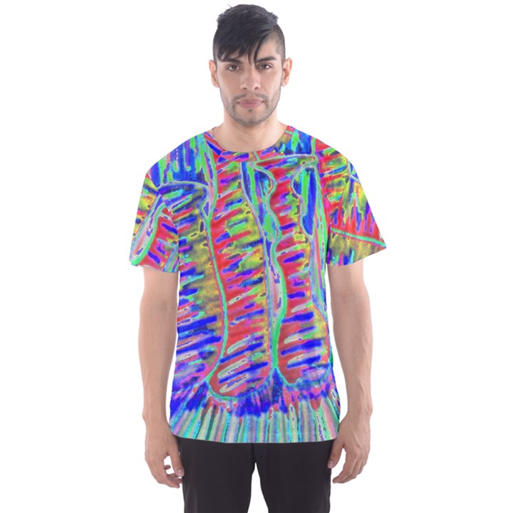 Vibrant-vases Men s Sport Mesh Tee