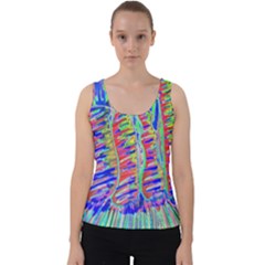 Vibrant-vases Velvet Tank Top by LW323