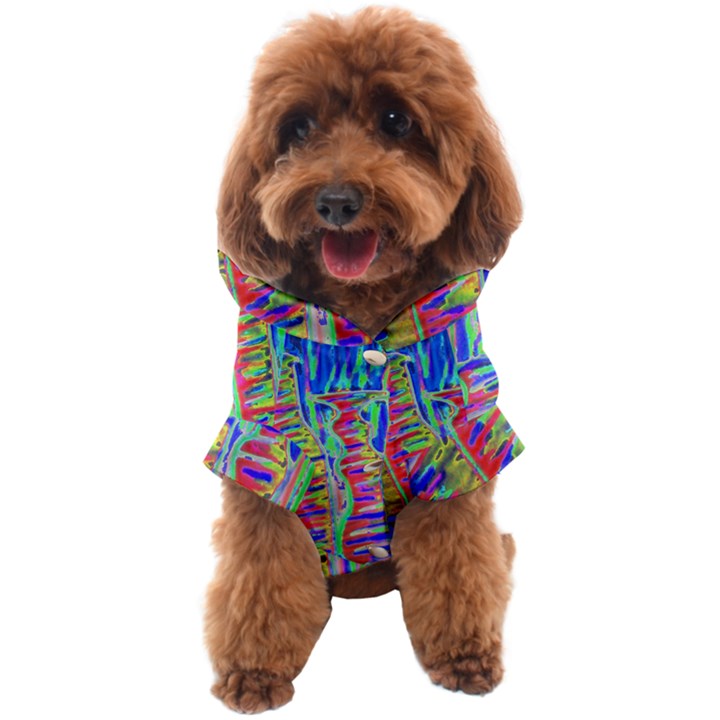 Vibrant-vases Dog Coat