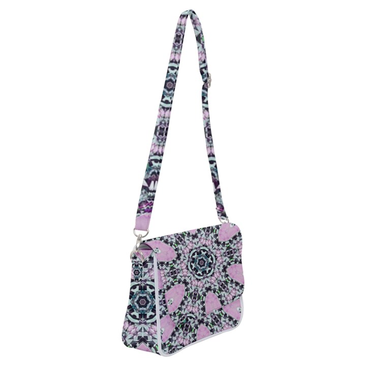 LacyGem-2 Shoulder Bag with Back Zipper