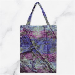 Warp And Weft Classic Tote Bag by kaleidomarblingart